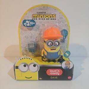 2022 Minions The Rise Of Gru Family Movie
Dave Doll Toy 10 Sounds Electronic